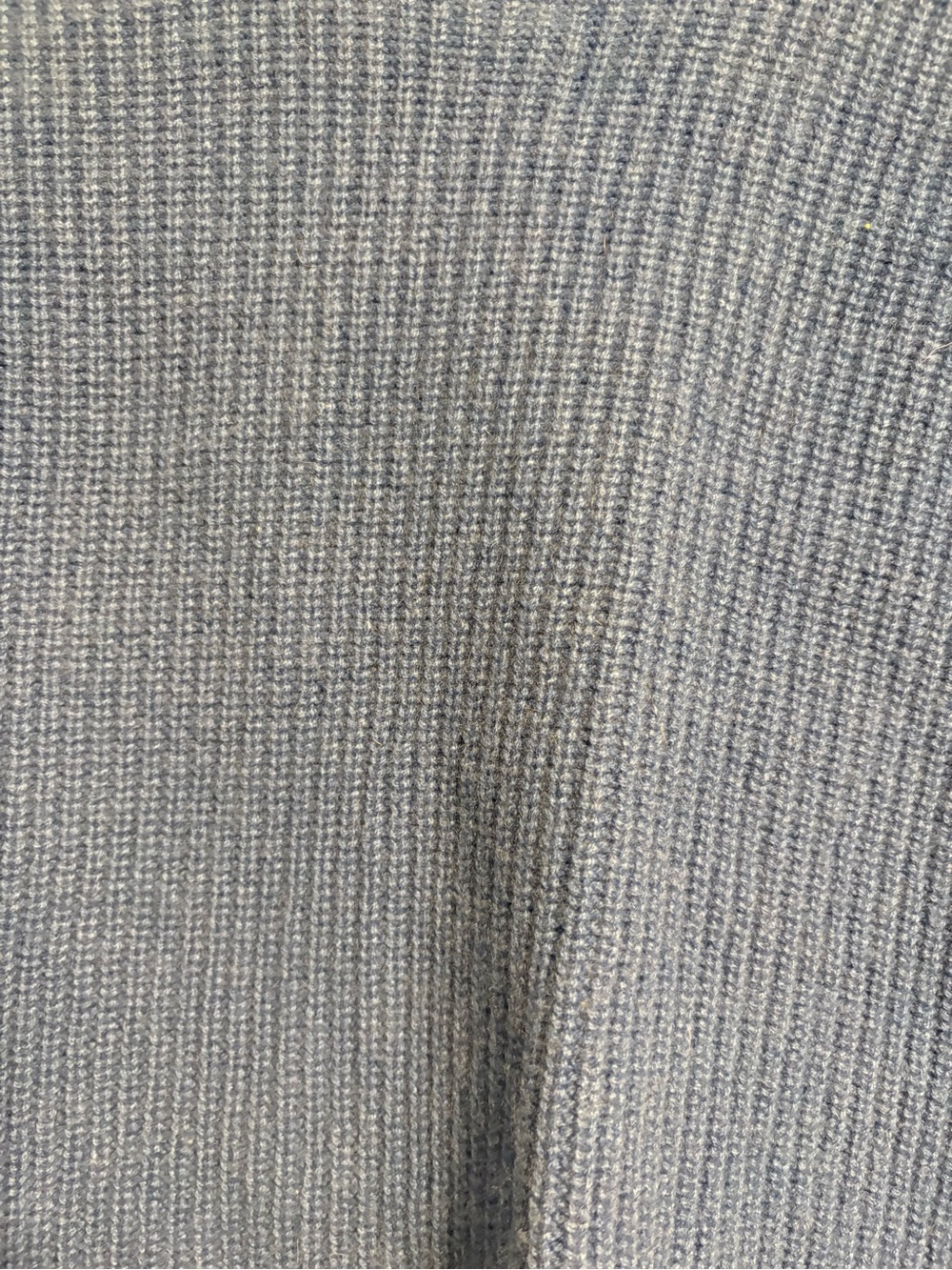 La Ligne Mini Toujours Light Blue Ribbed Crewneck Sweater -XS - Picture 6 of 6